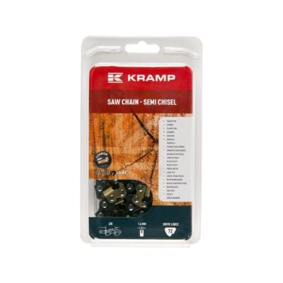 3816SB72KR Chaîne de tronçonneuse 3/8" 1,6mm 72 DL demi-ciseau Kramp