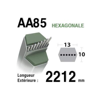 FGP011436 Courroie trapézoidale AA85